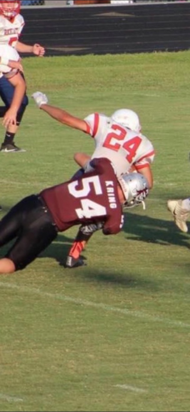 Carter Lee Kring, Pulaski Football class of 2021-2022