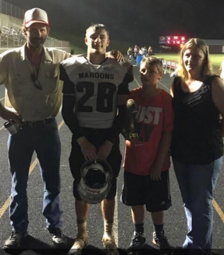 Jake New, Pulaski Football class of 2013-2016
